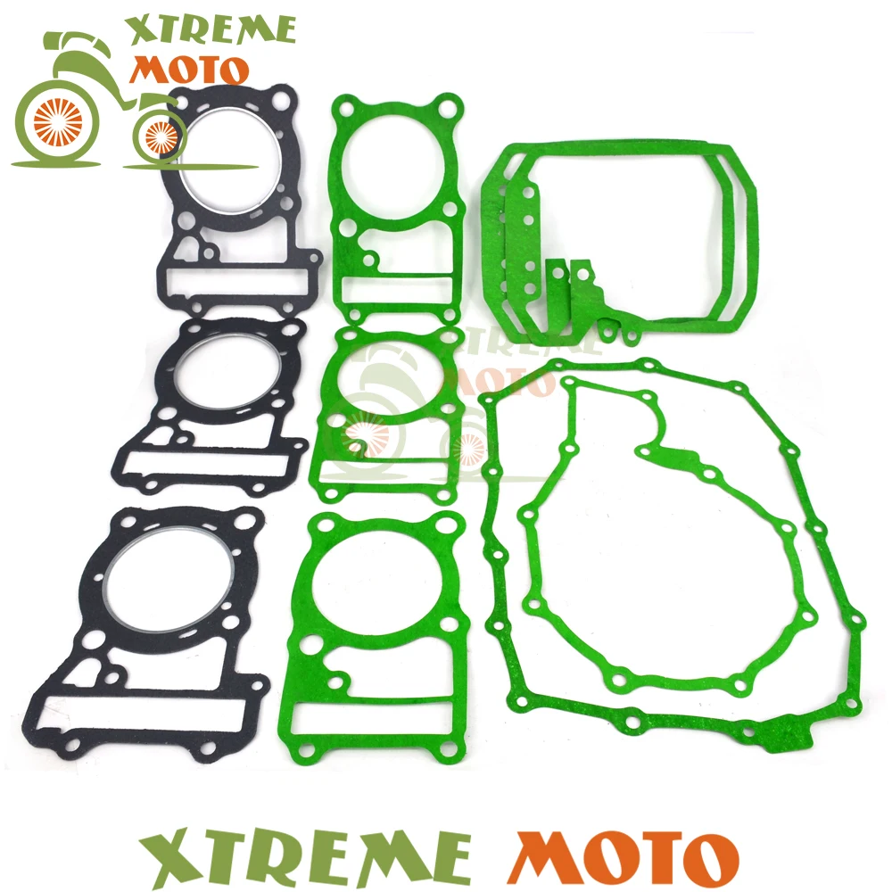 

Motorcycle Complete Engine Cylinder Top End Crankcase Cover Overhaul Gasket Kit Set For Honda XL600 VLX600 VT600C Shadow 600