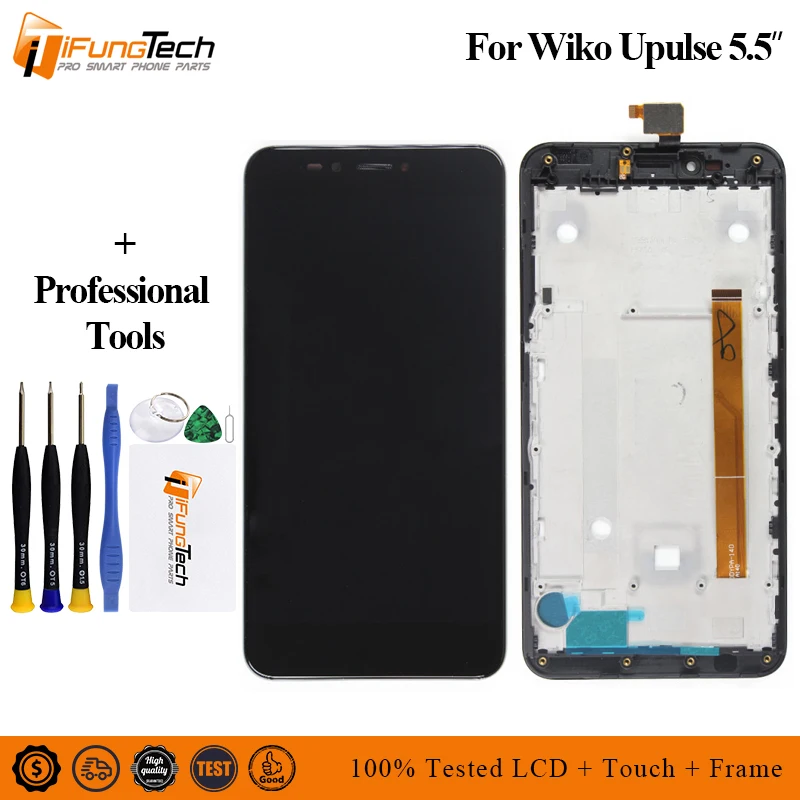 

For Wiko UPulse LCD Display With Touch Screen Assembly For Wiko U Pulse LCD