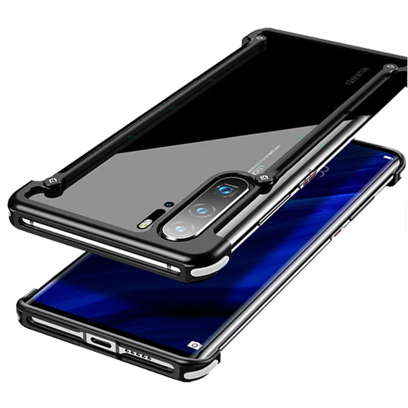 

for Huawei P30 Pro case Aluminum metal bumper cover for Huawei P30 coque