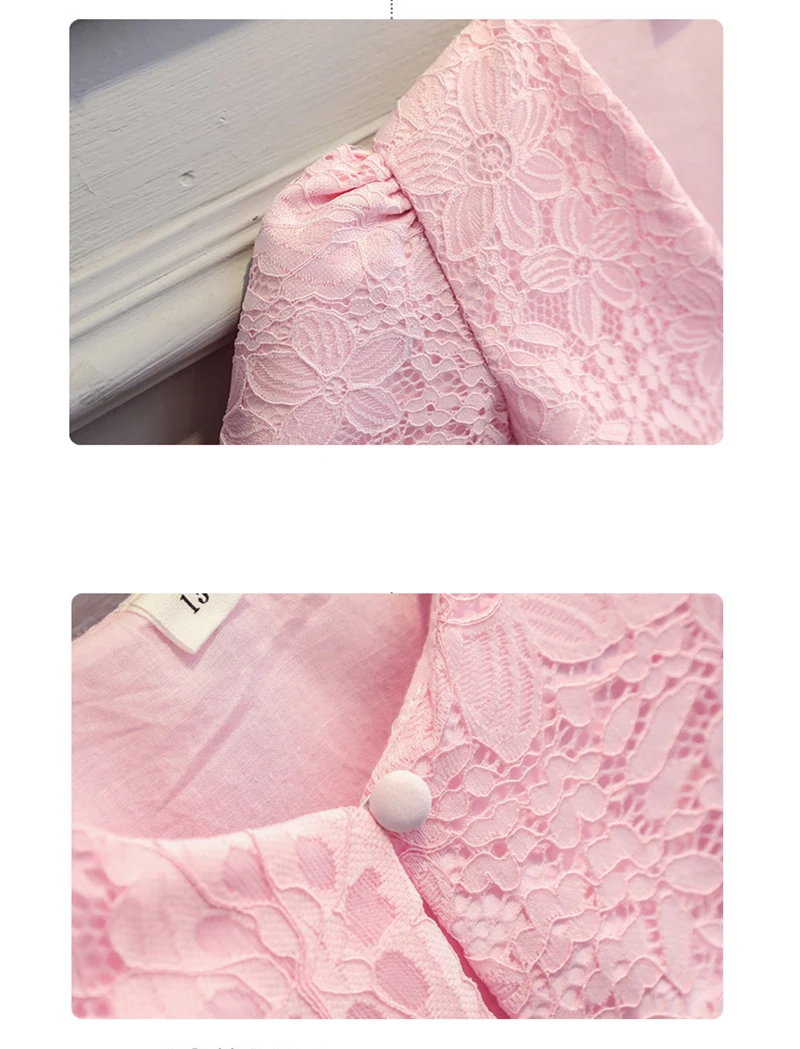 Cielarko/кружевное болеро для девочек, детское праздничное пальто розовое болеро, короткая куртка принцессы на свадьбу Весенняя мягкая накидка для детей возрастом от 2 до 11 лет