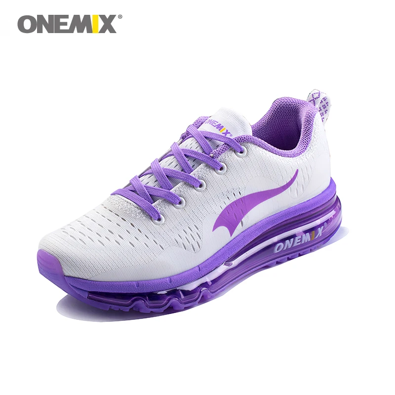 Беговые кроссовки Onemix Для женщин Спортивная обувь дышащая Дамская Спортивная обувь Открытый женские Прогулочные кроссовки женские амортизирующая обувь