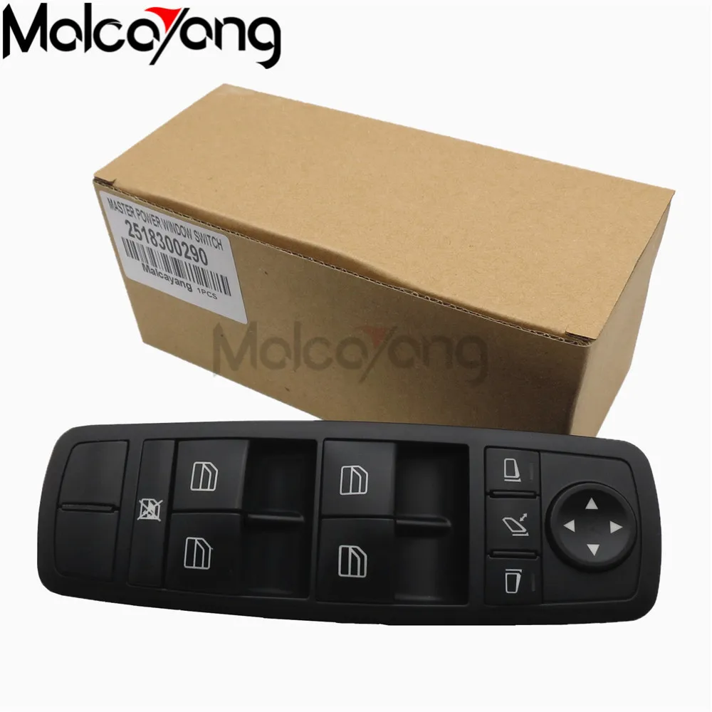 

Master Power Window Switch For Mercedes W164 GL320 GL350 GL450 ML320 ML350 ML450 ML500 R3 2518300290 A2518300290 A 251 830 02 90
