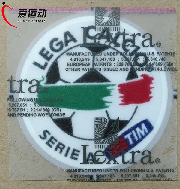 Calcio серия 2004-2008 патч Calcio патч бархат Футбол патч знак с lextra