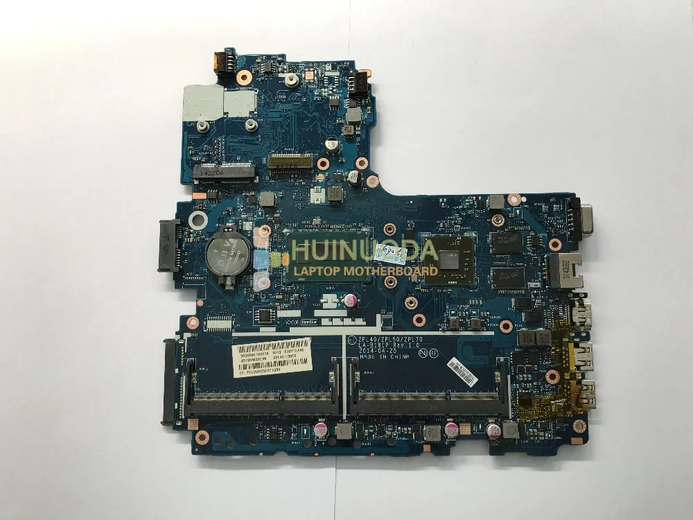 

ZPL40/ZPL50/ZPL70 LA-B181P Rev:1.0 FOR HP ProBook 440 G2 Laptop Motherboard 768078-001 i7-4510U Mainboard