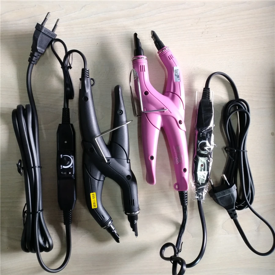Loof Fusion Hair Extension Heat Iron Keratin Bonding Tools Adjustable