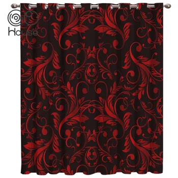 

COCOHouse Scotch Pattern Room Curtains Large Window Decor Bathroom Outdoor Bedroom Indoor Fabric Window Treatment Valances