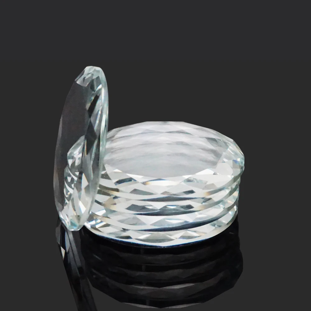 

Eyelash Extensions Crystal Glass Glue Pallet New Ceramic Lash Tiles Individual Eyelash Extension Adhesive Holder