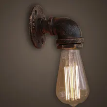 E27 ретро античный Эдисон настенное основание патронов Металлическая лампа разъем D типа