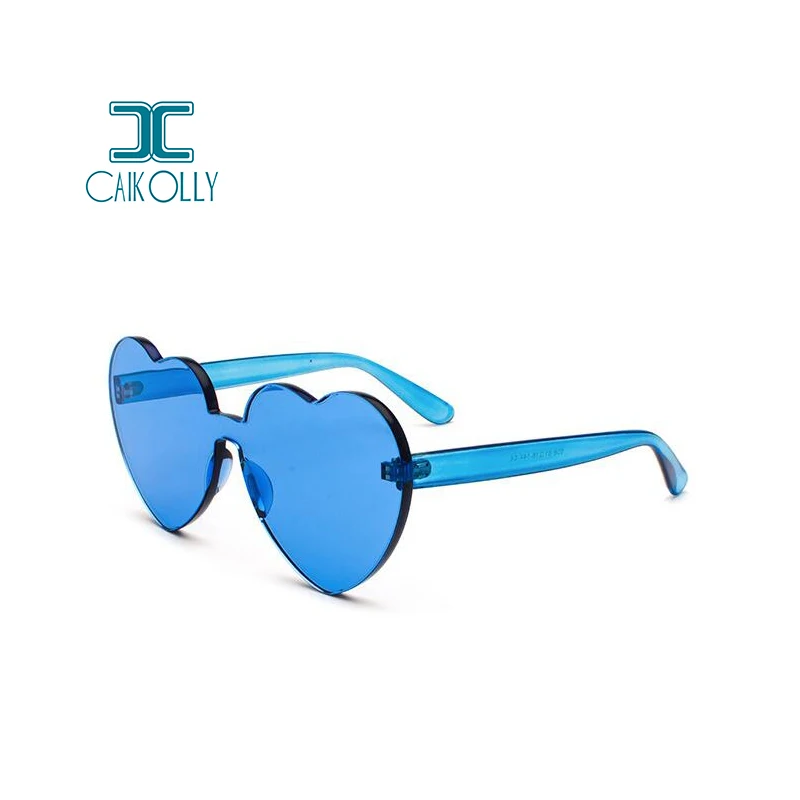 Blue clear green Transparent Candy purple Stück Gläser Ein brown Liebe Männer Sonnenbrille Objektiv Stil Designer Kunststoff pink Farbe Red Herz gray yellow dark Klar red Frauen Neue 1aqFO