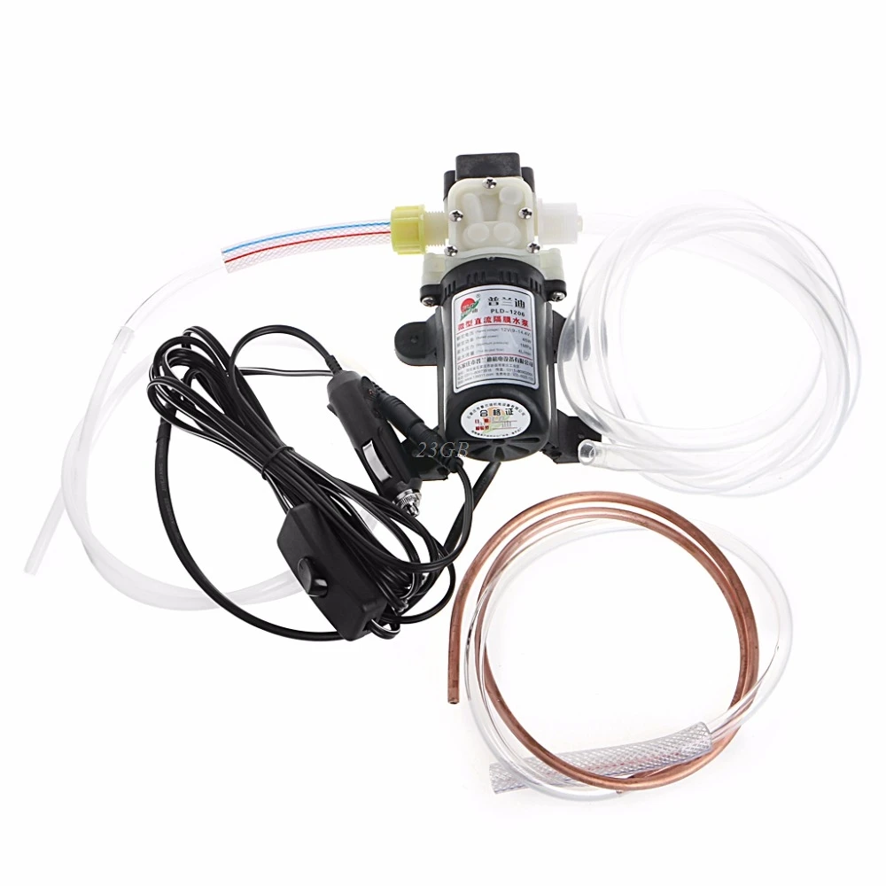 Transfer Pump w/Cigarette Lighter 12V 45W Car Electric Oil Diesel Fuel
