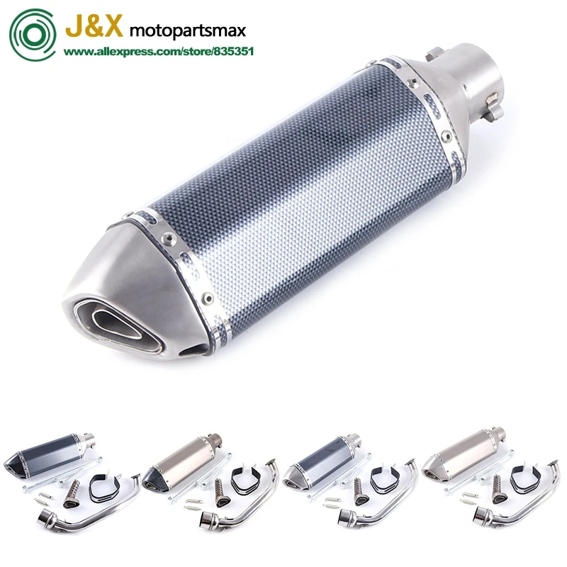 Мотоцикл изменение скутер GY6 125cc 150cc связаться Ближний трубы + глушитель выхлопной