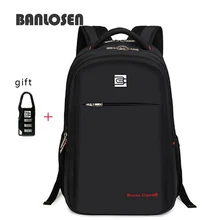 Nylon Schwarz Rucksack Wasserdichten männer Rucksack 15,6 Zoll laptop-tasche Mochila Hochwertige Rucksäcke Unisex Frauen Rucksäcke