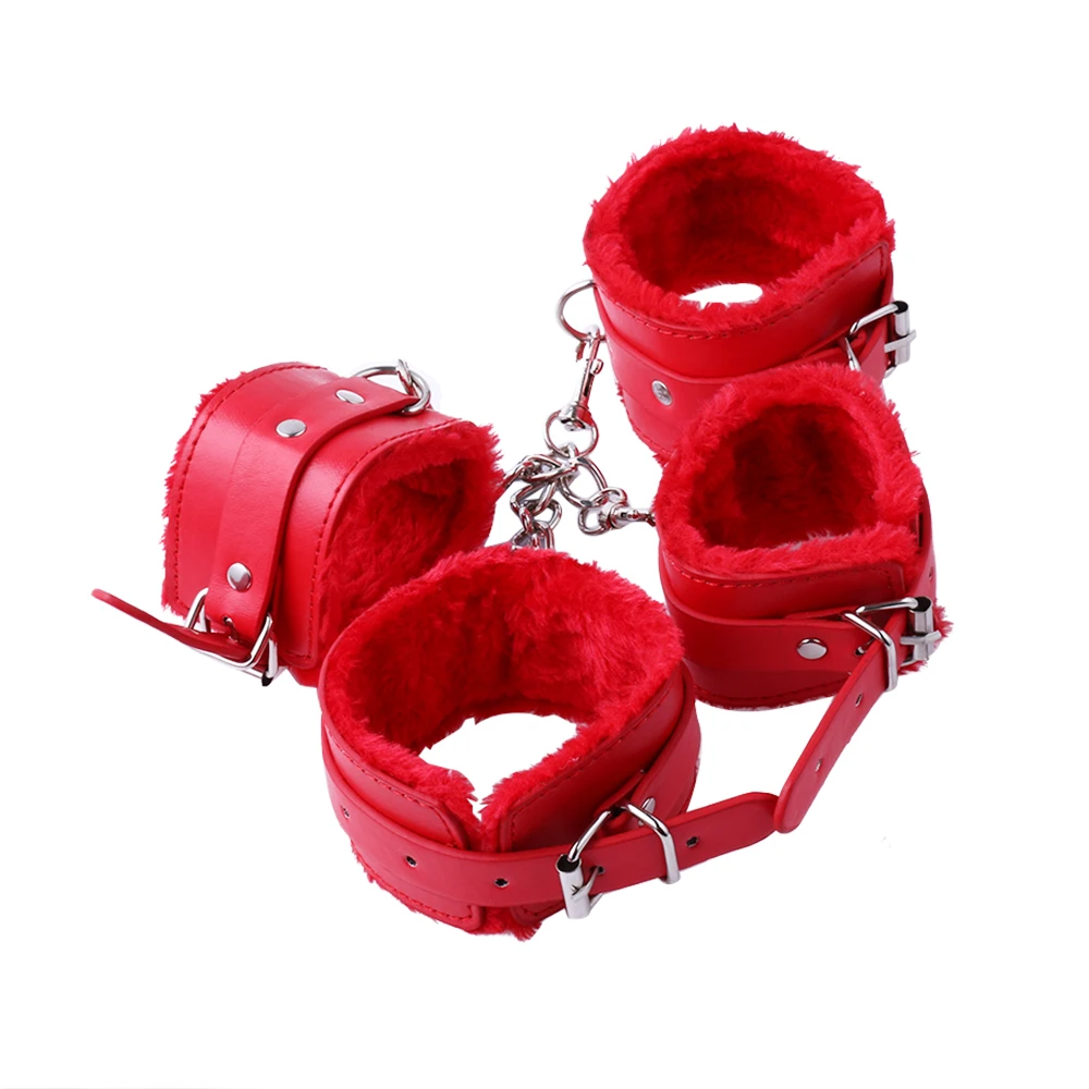 7pcs-set-PU-Leather-Plush-bdsm-Bondage-for-Foreplay-Restraints-Harness-Sex-Games-for-Married-Couples (2)