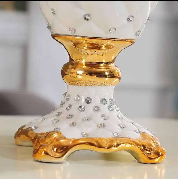 European-style ceramics creative landing large vase luxury decorations