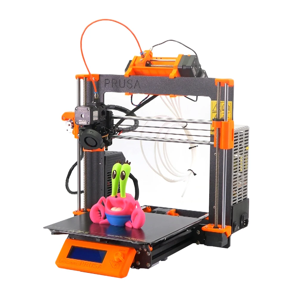 Клон Prusa i3 MK3S принтер Полный комплект с MMU2S полный комплект мульти материал 2S обновленный комплект 3D принтер DIY MK2.5/MK3/MK3S