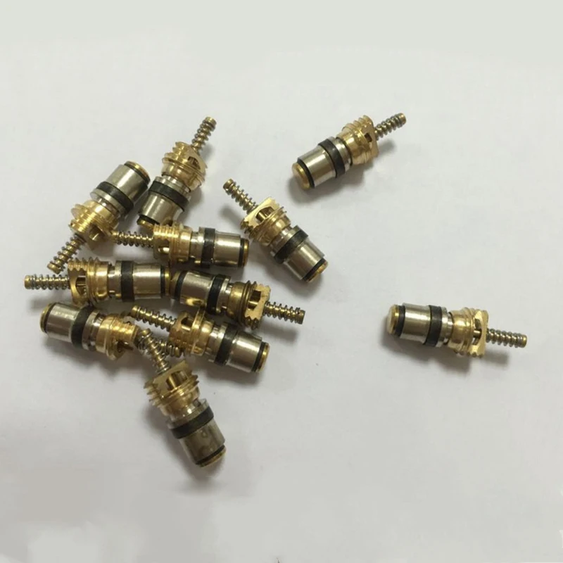 

R134a автомобильная система кондиционирования воздуха, 100 шт. для Volvo/Ford/Regal/Picasso/Citroen/Fukang/Elysee/Mondeo, сердечник клапана