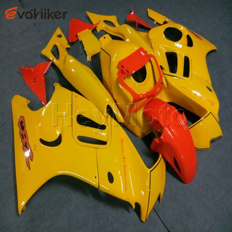 Капот мотоцикла на заказ для CBR600F3 1997-1998 ABS Пластиковый обтекатель мотоцикла+ 5 подарков литьевая форма розового пламени - Цвет: P