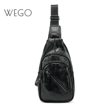 Мягкая кожаная нагрудная сумка, повседневная мужская сумка через плечо, сумки через плечо, трендовые черные высококачественные водонепроницаемые кожаные сумки, новинка