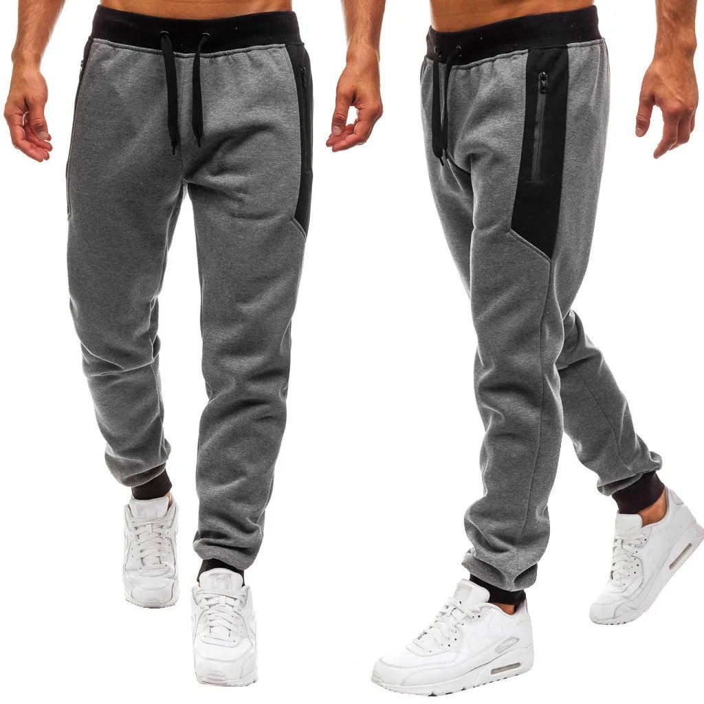 Jogging Pants Men Solid GYM Training Pants Sportswear Joggers Sports Pants Men Running Swearing Pants Jogging Sweatpants