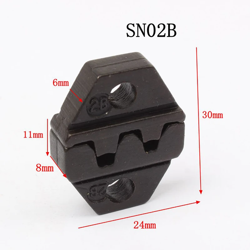 Для SN-02B обжимной инструмент 0,5-мм2 челюсти SN02B Мини Европейский Стиль штампы наборы для SN обжимные плоскогубцы серии ручной обжимной инструмент