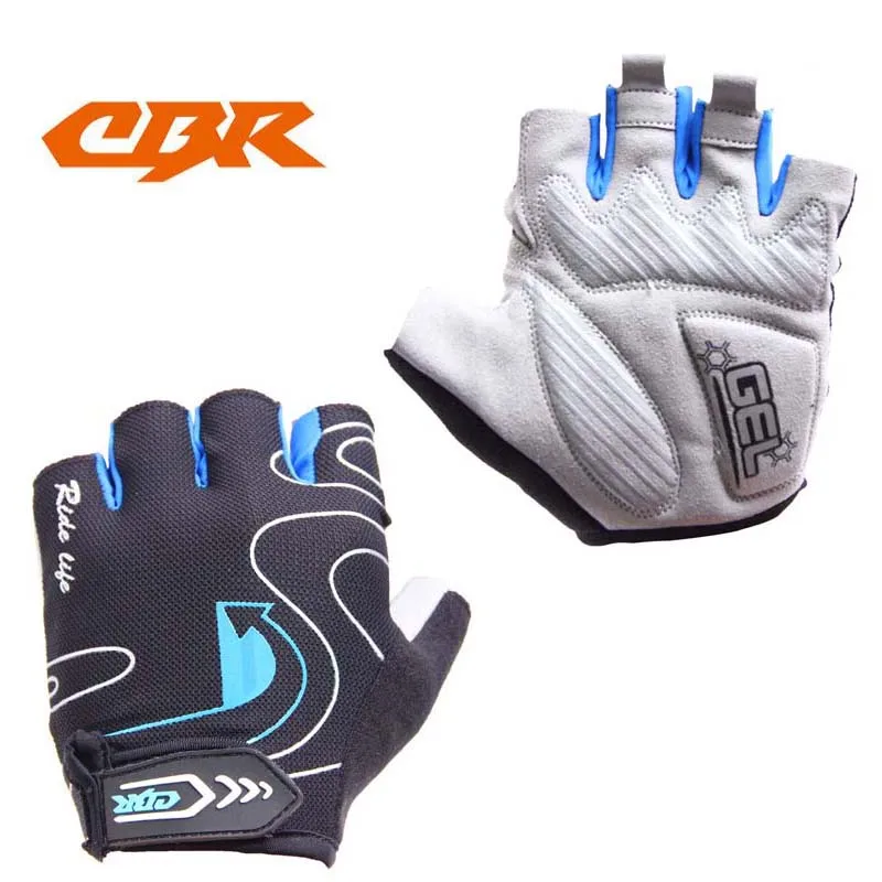 

CBR Cycling Gloves Half Finger Non-slip Summer Gel Damping Breathable Wicking Bike Gloves Unisex Gloves Road/MTB Bicle Gloves