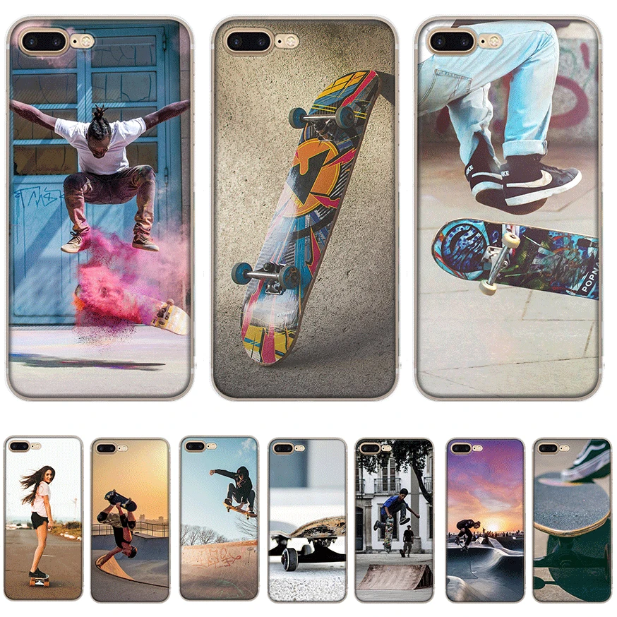 Чехол для мобильного телефона Desxz Skateboard iPhone 6 6s 7 8 Plus 11 Pro X XS Max 5 5S SE |