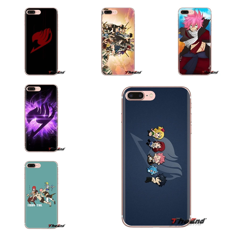 Soft Transparent Cases Covers For Oneplus 3T 5T 6T Nokia 2 3 5 6 8 9 230 3310 2.1 3.1 5.1 7 Plus 2017 2018 Fairy Tail |