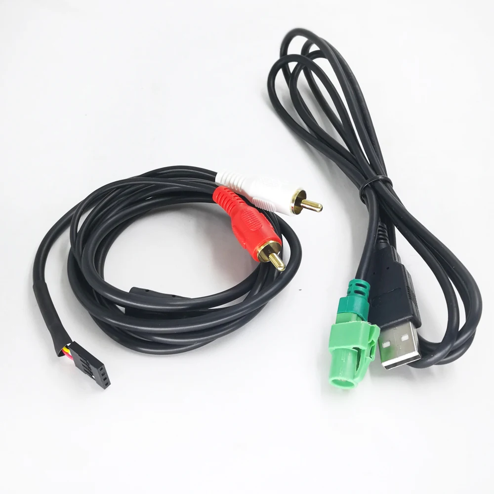 Универсальный автомобильный DVD стереозвук Biurlink Aux in USB переключатель аудиокабель