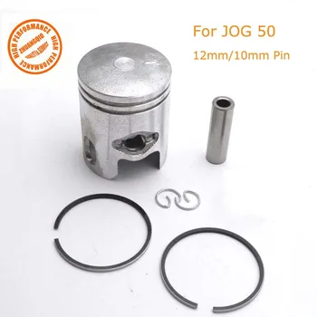 

Piston Rings Kit 40mm with 12mm/10mm Pin For JOG 50 2 Stroke Scooter 1PE40QMB Yamaha Minarelli 50cc Moped Parts