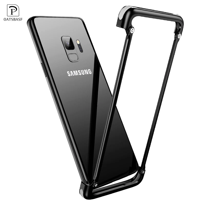 OATSBASF водителя металлический бампер чехол для samsung Galaxy S9 личность волшебный