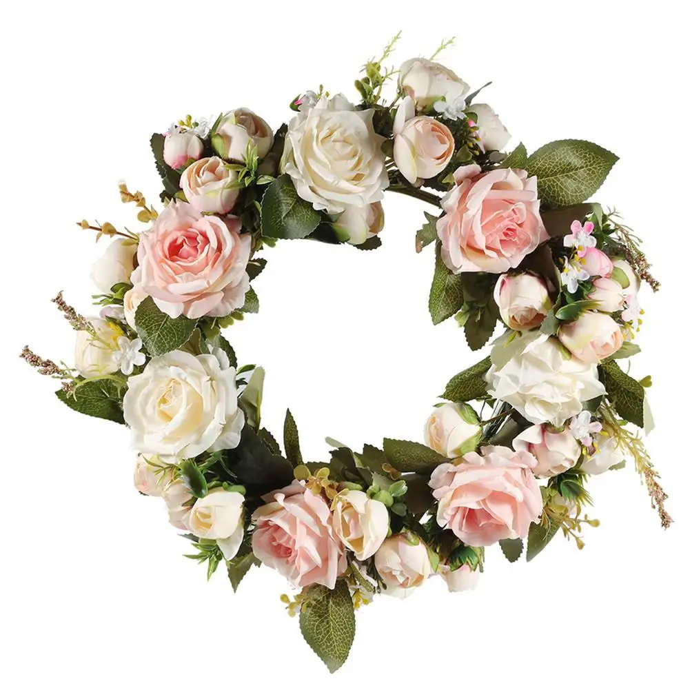 MISSKY Artificial Wreath Simulation Flowers Garland Wedding headwear
