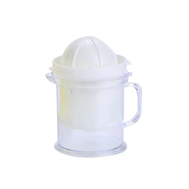 Homdox Manual Lid Rotation Press Portable Hand Juicer Fruit Squeezer