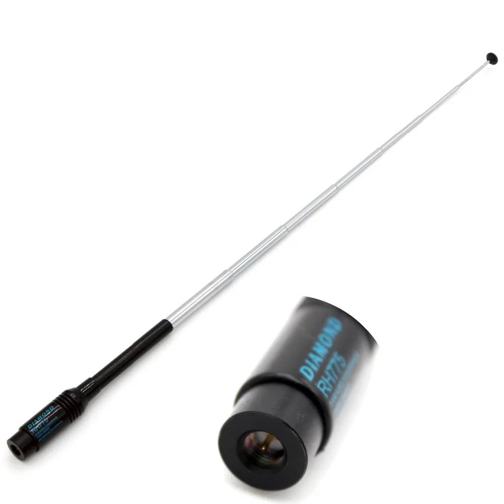 bilder für Diamant RH775 Sma-stecker Dual wide Band teleskopantenne RH-775 Für walkie talkie VX-3R BAOFENG UV-3R PX-2R ZT-2R UV-985 bilder für Diamant RH775 Sma-stecker Dual wide Band teleskopantenne RH-775 Für walkie talkie VX-3R BAOFENG UV-3R PX-2R ZT-2R UV-985