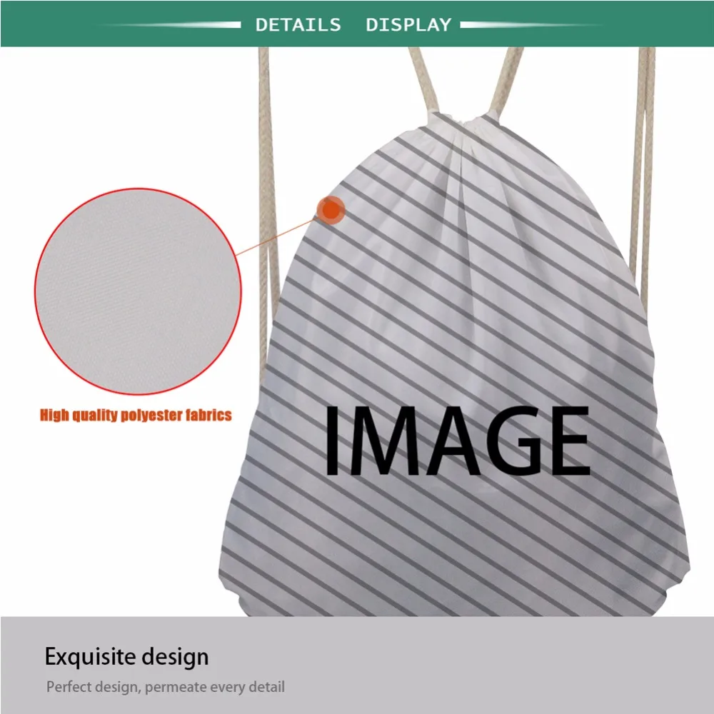INSTANTARTS Kordelzug Rucksack Tasche Sport Gympack für Kinder Jungen Mädchen Laufschuhe Outdoor Afrikanische 3D Gedruckt Sackpack Strand Tasche