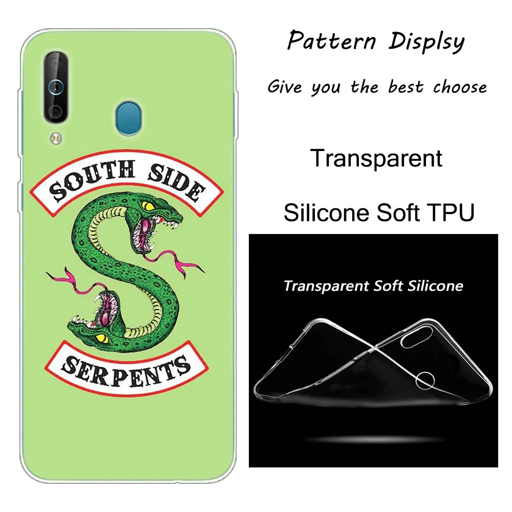 Ханука "South Side serpents" логотип мягкий Чехол для samsung Galaxy A80 A70 A60 A50 A40 A40S A30 A20E A2CORE M40 Примечание 10 плюс 9 8 5