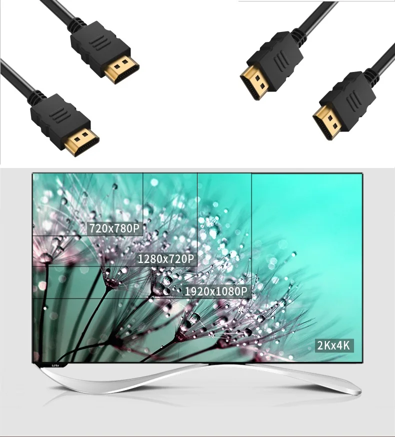 Кабель HDMI с HDMI 2,0, 1.4a(Ultra HD 4K 3D Full HD, 1080p HDR, Highspeed with Ethernet)-TOP Series