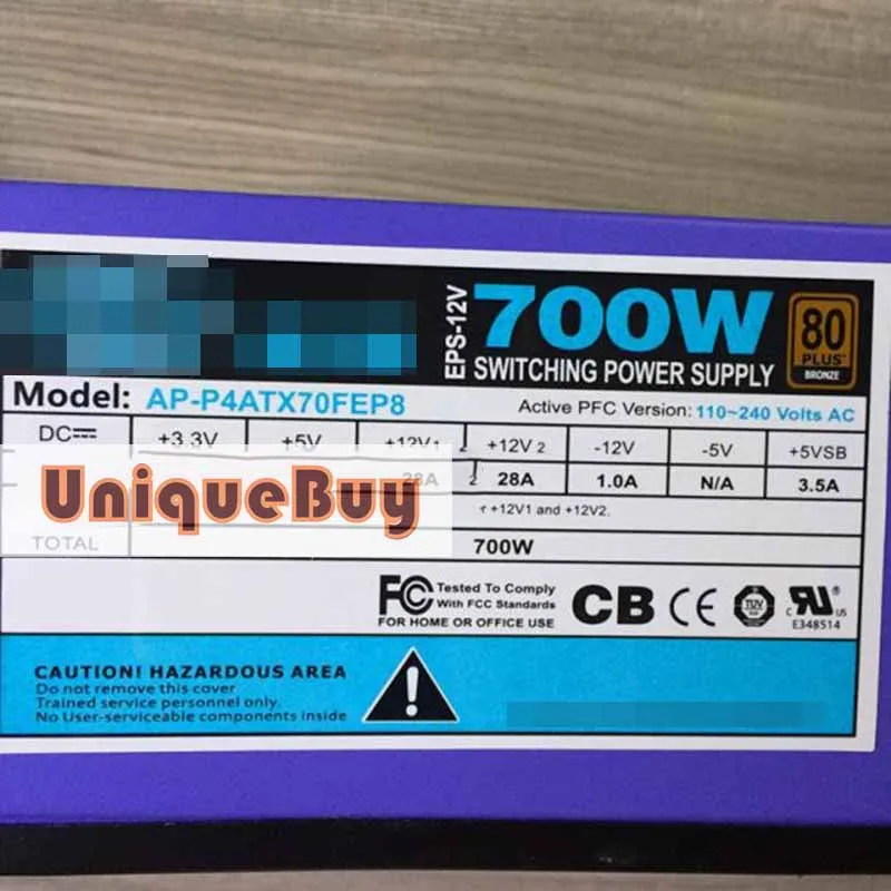 Для ATHENA 700 Вт с двойным 6P 8pin графическим интерфейсом PFC полное напряжение мощность
