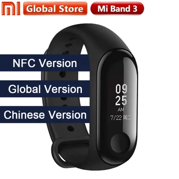 

2018 New Multi Language Original Xiaomi Mi Band 3 Fitness Tracker 0.78" OLED Big touch Screen 2018 New Smart Wristbands Bracelet