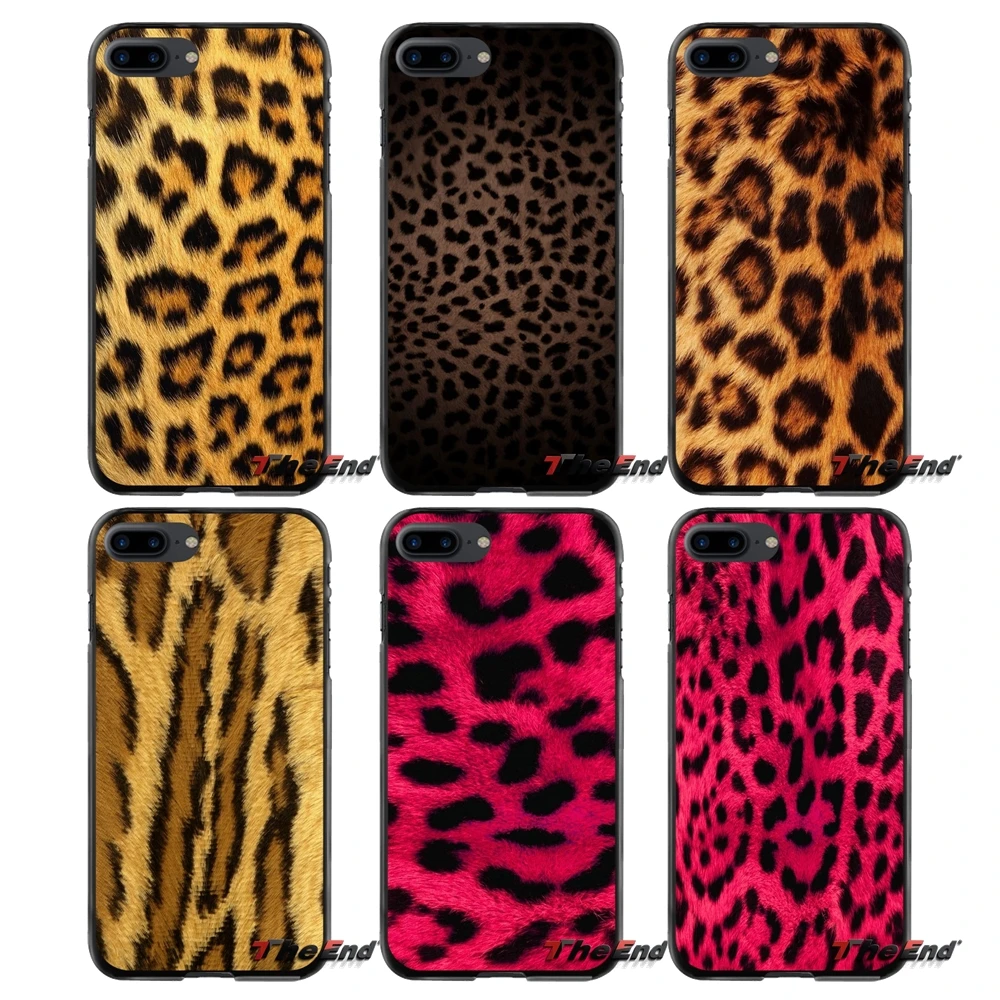 Cheetah Print Pattern leopard Accessories Phone Cases Covers For Apple