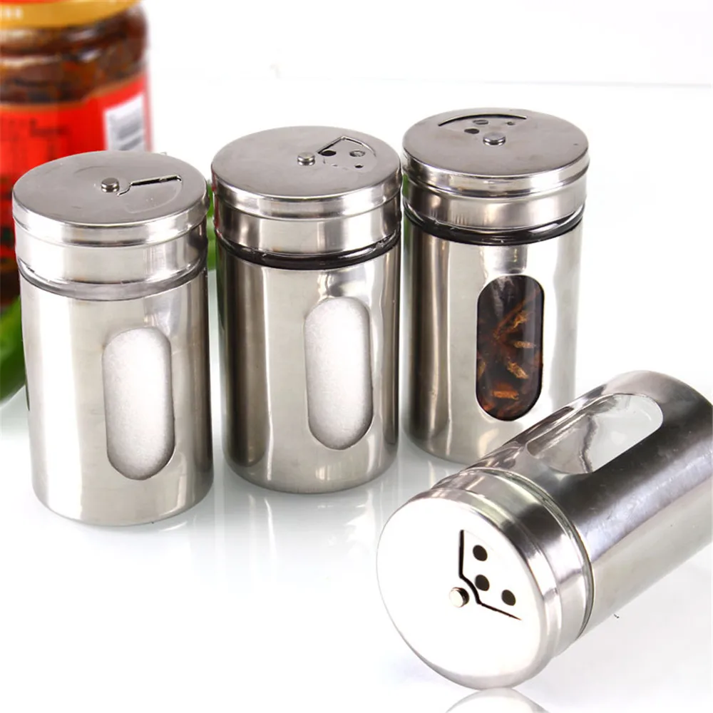 Online Buy Wholesale Stainless Steel Spice Containers From China - Universal Different Needs Rotating Holes Spice Jars Condiment Pot Saltpepper Kitchen Storage Stainless Steel online buy wholesale stainless steel spice containers from china - universal different needs rotating holes spice jars condiment pot saltpepper kitchen storage stainless steel
