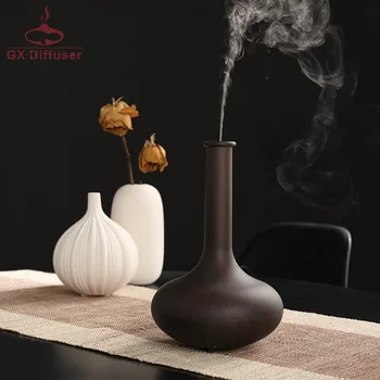 

GX.Diffuser Flower Vase Shape Aromatherapy Ultrasonic Humidifier Electric Aroma Diffuser Essential Oil Humidifier Mist Maker