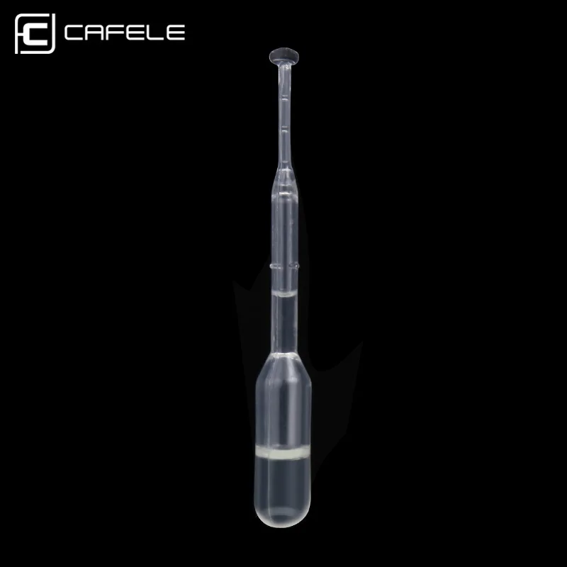 

CAFELE Non-full coverage screen protector remove the white edge tool, Tempered glass remove the white edge gel