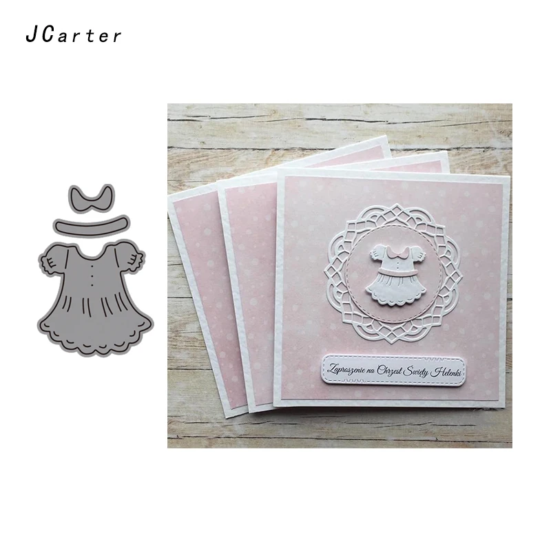 

JC Metal Cutting Dies for Scrapbooking Dies Cut Decoration Small Skirt Stencil Handmade Paper Card Making Model Craft 2019 Die