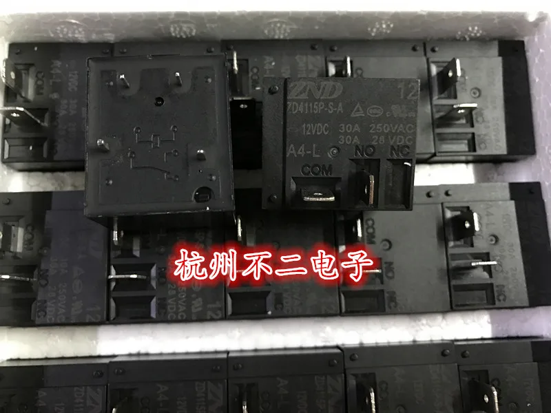 Реле ZD4115P-S-A 12VDC A4-L 4-контактный набор нормально открытый 30A 250VAC | Обустройство дома
