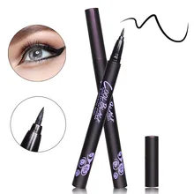 Бренд QIC долговечная Водонепроницаемая Черная Подводка для глаз карандаш быстрая сухая подводка для глаз ручка