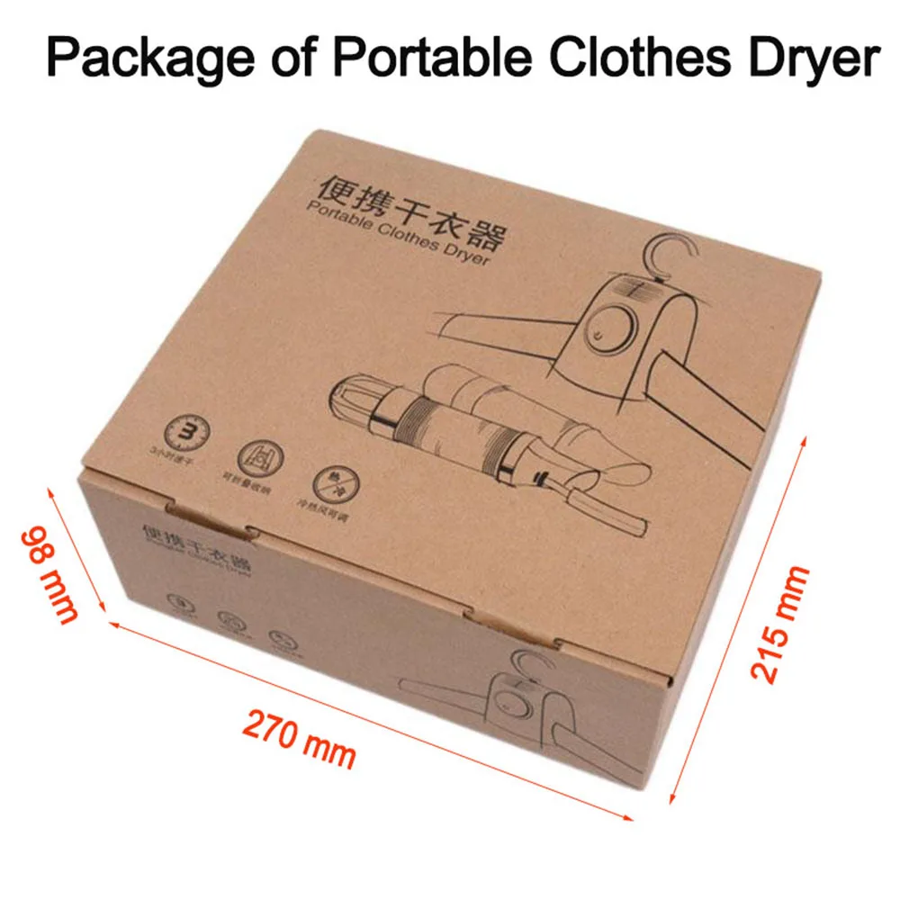 Package of Portable Clothes Dryer