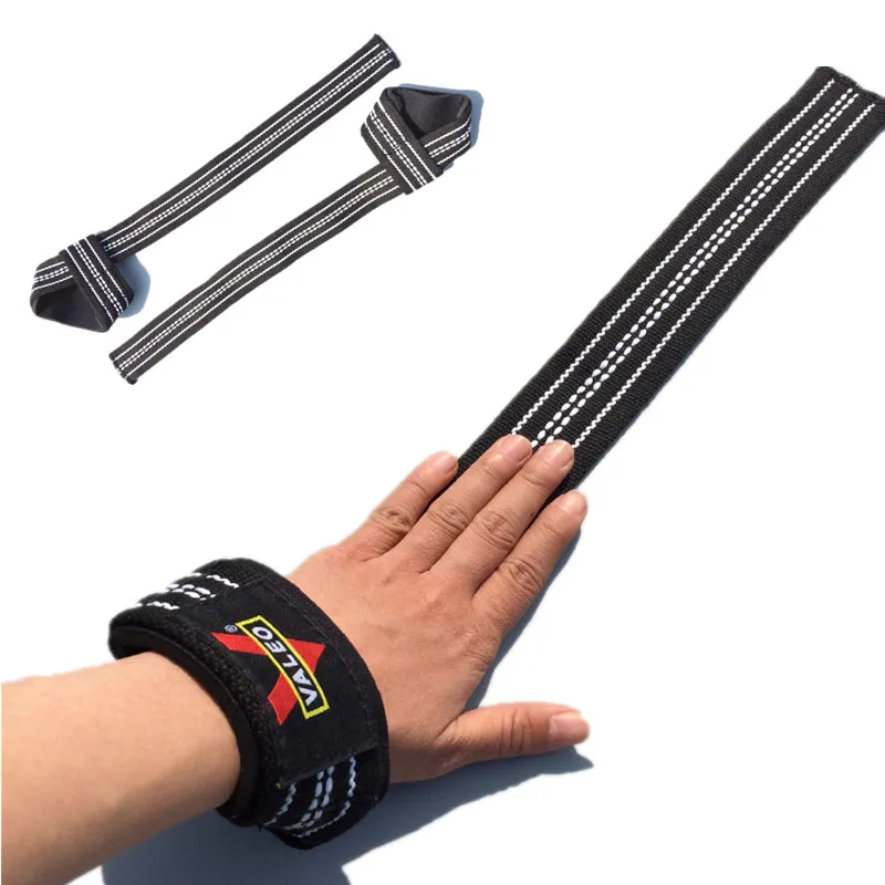 Pair Fitness Weightlifting Power Grip Belt Cotton Belt Strength