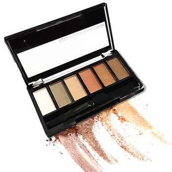 

ZD Brand 3 Pcs Newest Eyeshadow Palette Glamorous Smokey Eye Shadow With Brush Makeup Kit Women Natural Make Up Cosmetics F2031