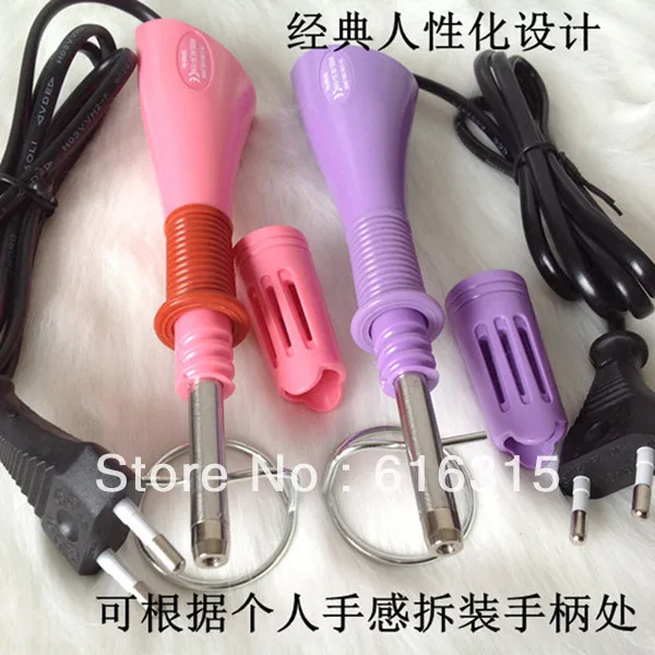 

heat transfer tool gun,iron on hot fix rhinestone applicator 2 pcs each lot with 7 tips tool FREE SHIPPING