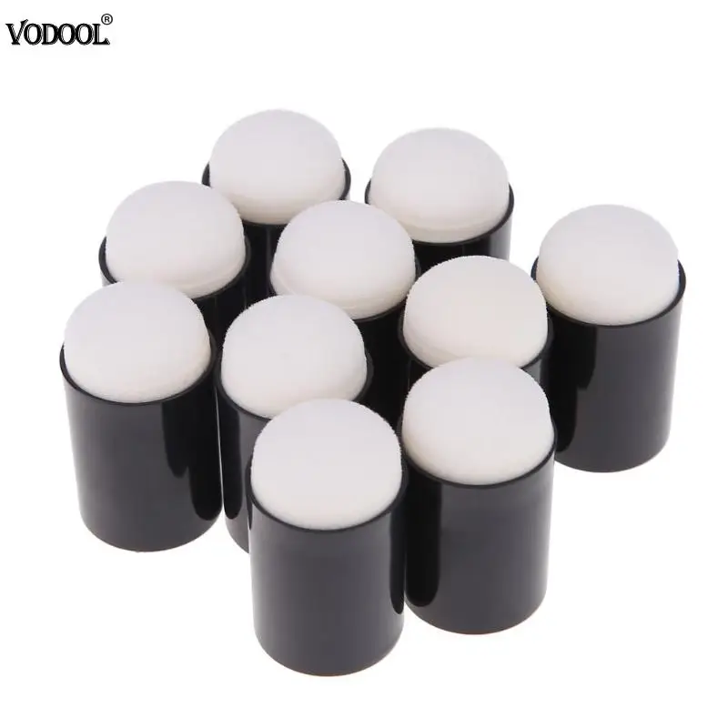 

10pcs Finger Sponge Finger Brush Foam for Applying Ink Chalk Iinking Staining Altering Any Craft Project Finger Painting Tools